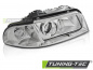 Mobile Preview: Upgrade Klarglas Scheinwerfer Rechts für Audi A4 B5 Lim./Avant 99-00 chrom